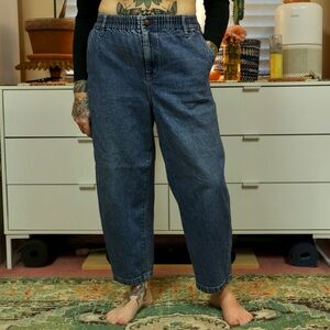 EUC Madewell Blue Women's Balloon Jeans